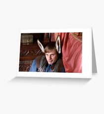 Donkey Arthur Greeting Card