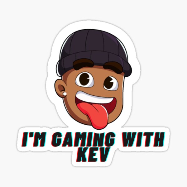 Kev Gaming Stickers Redbubble
