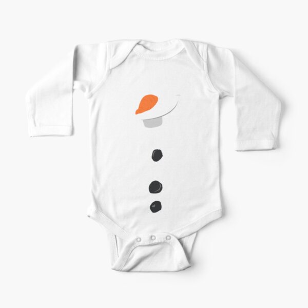 Bodies De Manga Larga Para Bebe Olaf Redbubble