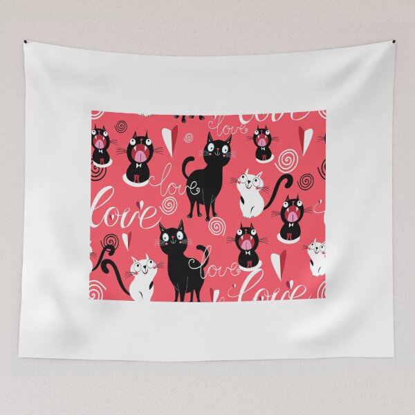 Artikelvorschau, Katzenmuster T-Shirt entworfen und verkauft von bestdesigns2020.