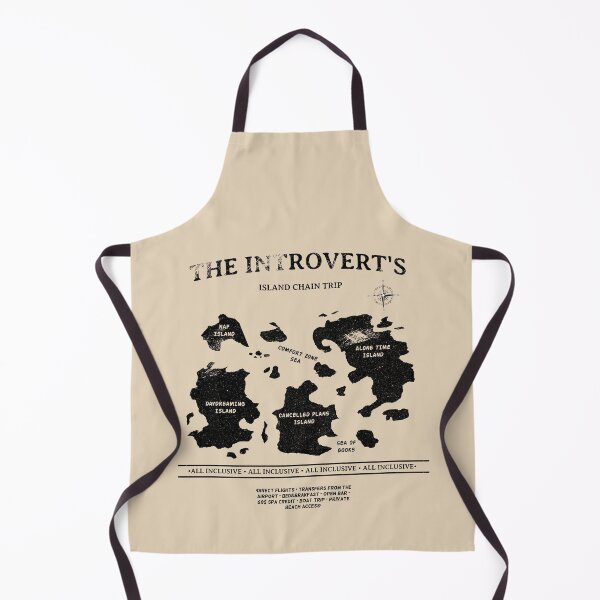Item preview, Introvert Islands Comfort Zone Daydreaming Nap Alone Time  designed and sold by FP-POD.
