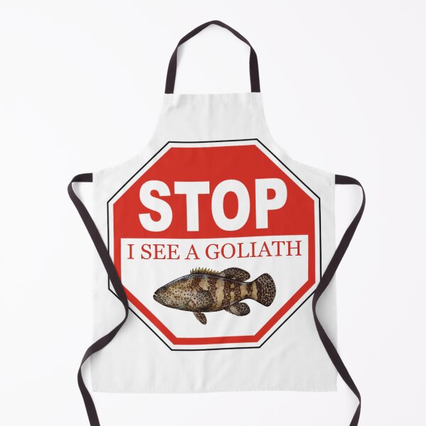 Item preview, Stop I See a Goliath Grouper in the Florida Keys designed and sold by KeysTreasures.