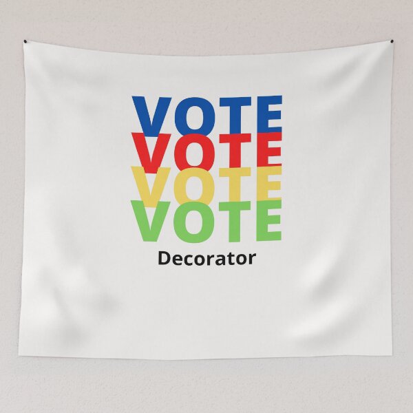 Item preview, Vote Decorator designed and sold by majeed10.