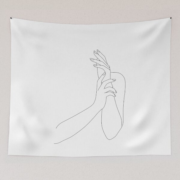 Item preview, Minimalist hands illustration - Sukie designed and sold by TheColourStudy.