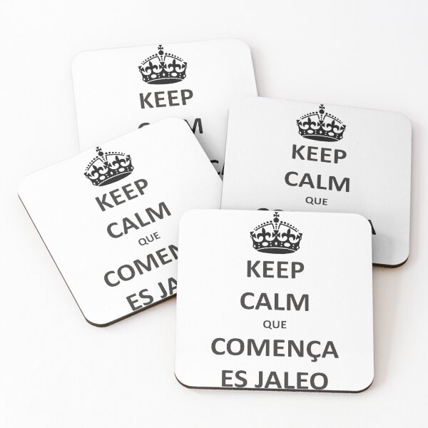 Item preview, Keep calm that begins is Jaleo designed and sold by 3coma14.