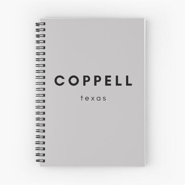 Item preview, Coppell Texas Black Minimal designed and sold by Shujii.