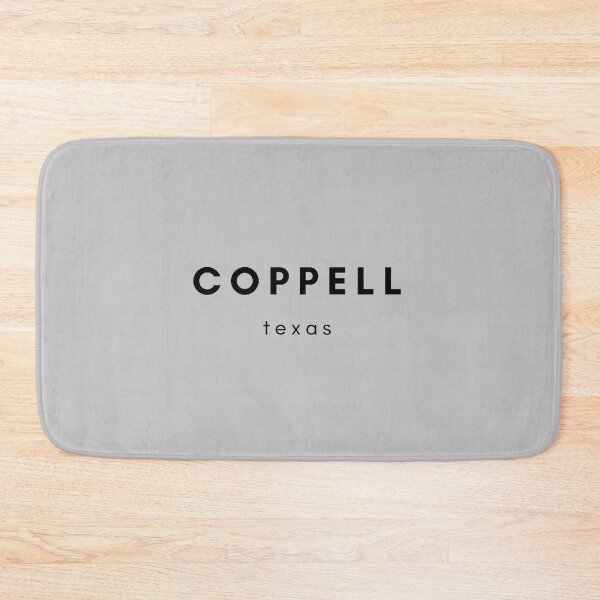 Item preview, Coppell Texas Black Minimal designed and sold by Shujii.