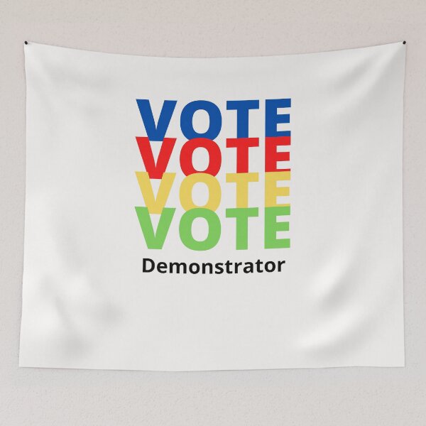 Item preview, Vote Demonstrator designed and sold by majeed10.