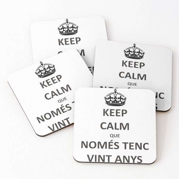 Item preview, Keep calm that only tenc vint anys designed and sold by 3coma14.