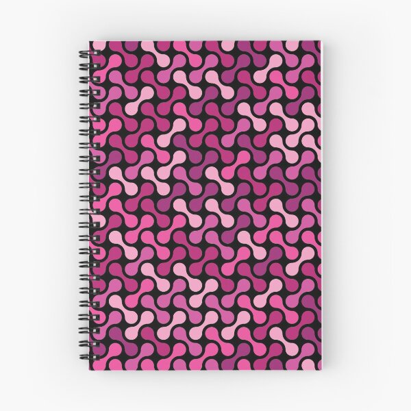 Item preview, Dumbbells & Chains Geometric Pattern – Fuchsia designed and sold by RoguePatterns.