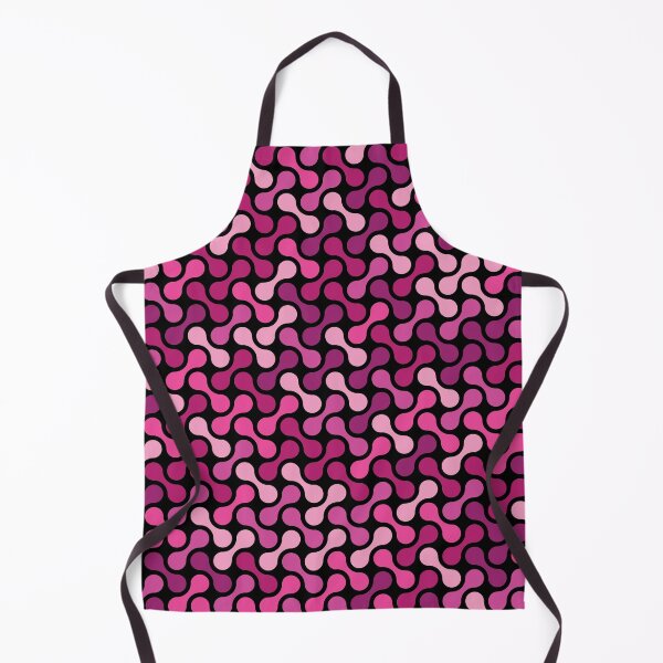 Item preview, Dumbbells & Chains Geometric Pattern – Fuchsia designed and sold by RoguePatterns.