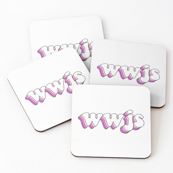 Item preview, what would jesus say (pink) designed and sold by Anchored  & Co..