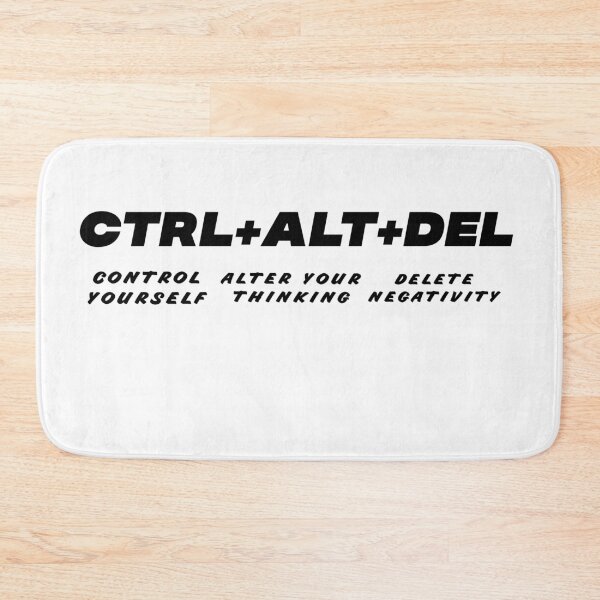 Item preview, ctrl+alt+del quote designed and sold by crizzysketch.