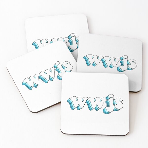 Item preview, what would jesus say (blue) designed and sold by Anchored  & Co..