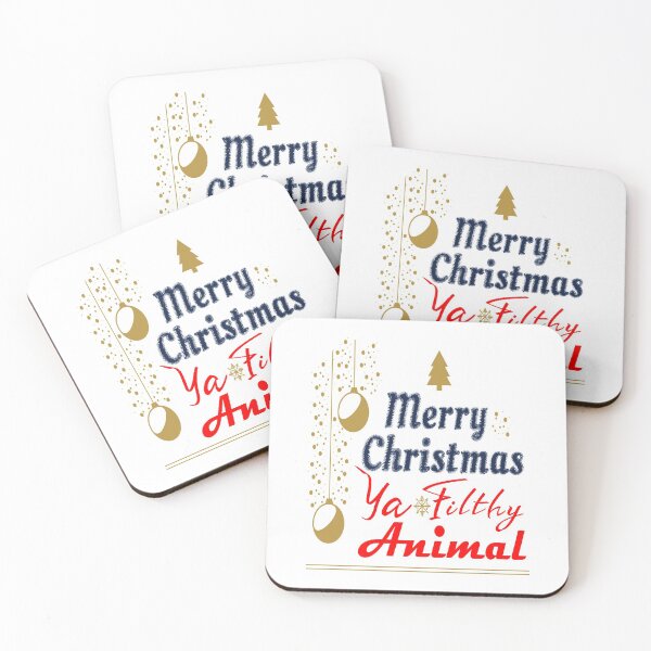 Item preview, Merry Christmas Ya Filthy Animal designed and sold by Beautiful Designs.
