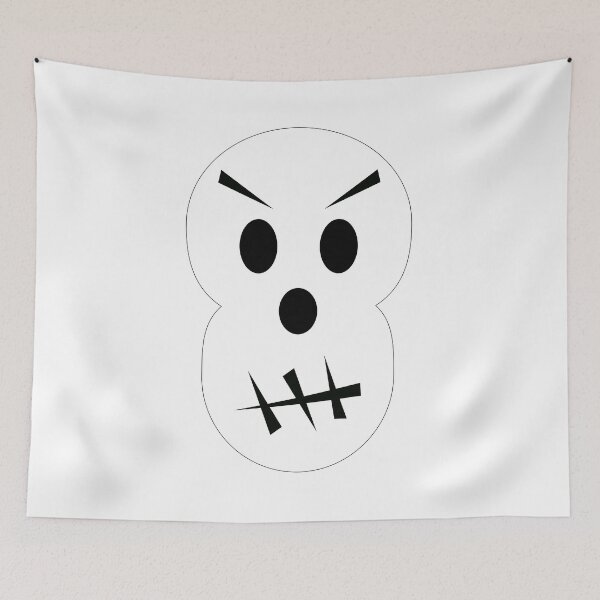 Item preview, Halloween angry skull designed and sold by amrmab.