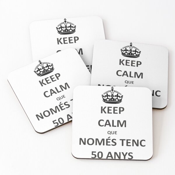 Item preview, Keep calm that only tenc 50 years designed and sold by 3coma14.