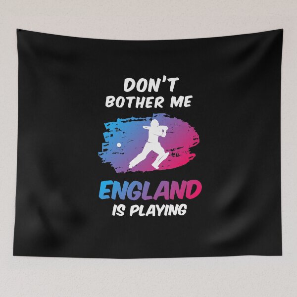 Item preview, Don't Bother me, England is Playing Cricket designed and sold by Uppercase Tees.