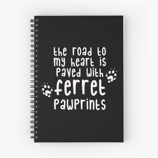 Aperçu de l'œuvre La route de mon cœur est pavée d'empreintes de pattes de furet créée et vendue par JokeGysen.