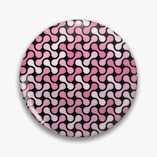 Item preview, Dumbbells & Chains Geometric Pattern – Pink designed and sold by RoguePatterns.