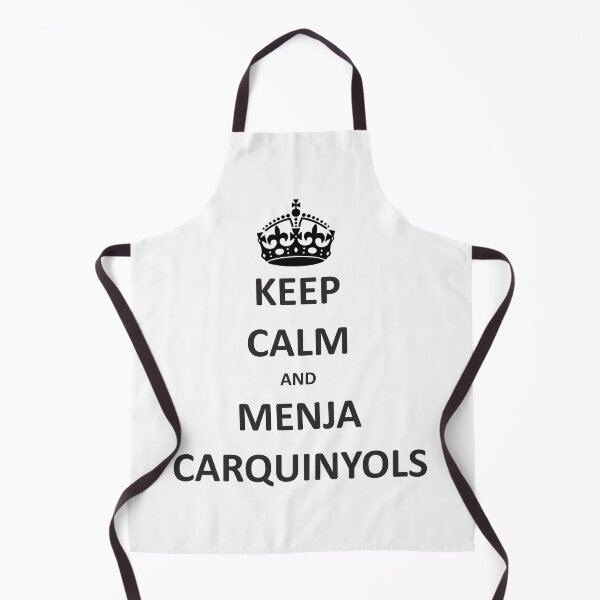 Item preview, Keep calm and menja carquinyols designed and sold by 3coma14.