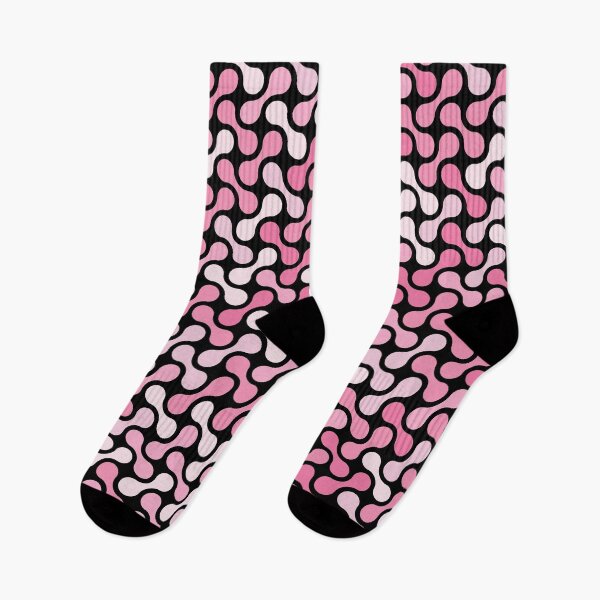 Item preview, Dumbbells & Chains Geometric Pattern – Pink designed and sold by RoguePatterns.