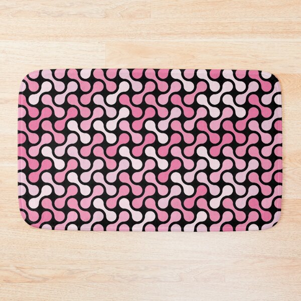 Item preview, Dumbbells & Chains Geometric Pattern – Pink designed and sold by RoguePatterns.