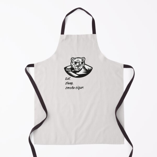 Item preview, Eat, Sleep, Smoke Cigar: Cool A$$ Bear Design designed and sold by Millenial Designs.
