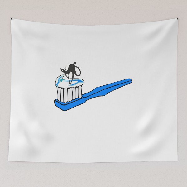 Item preview, CAT TOOTHPASTE designed and sold by WOWSOMETHINGNEW.