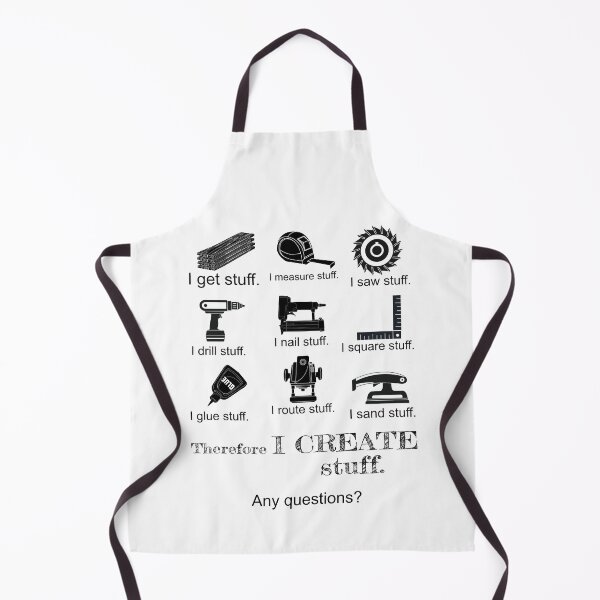 Item preview, Therefore I CREATE stuff. Funny Design for Craftsmen designed and sold by FinalCut55.