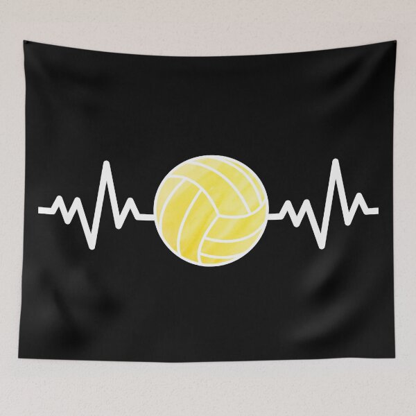 Item preview, Volleyball Watercolour Yellow Pack designed and sold by KauzSL.