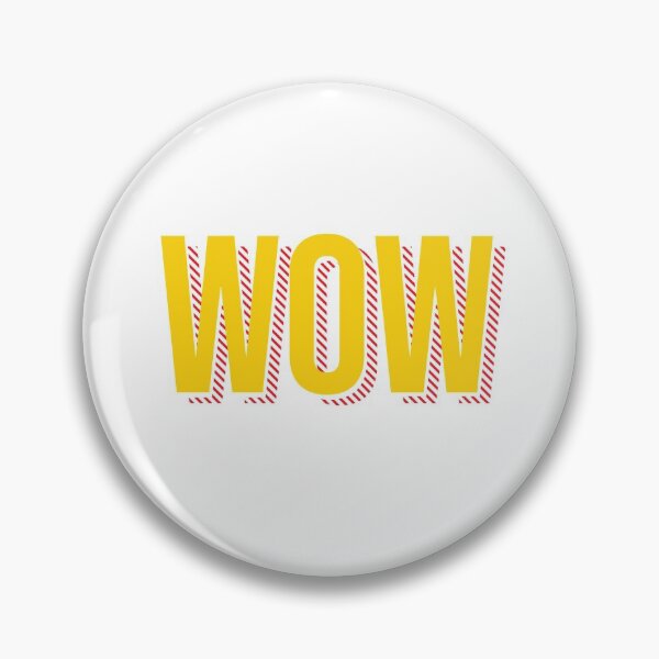 Item preview, WOW designed and sold by TopBaseline.