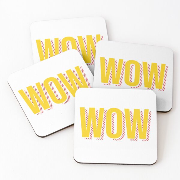 Item preview, WOW designed and sold by TopBaseline.