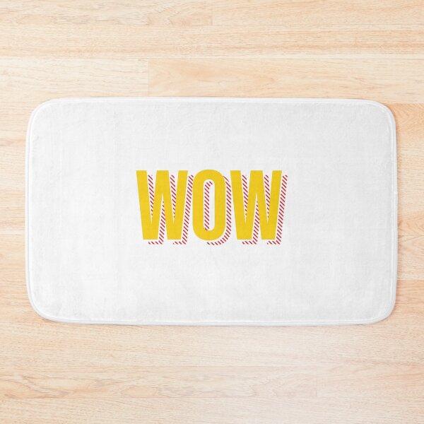 Item preview, WOW designed and sold by TopBaseline.