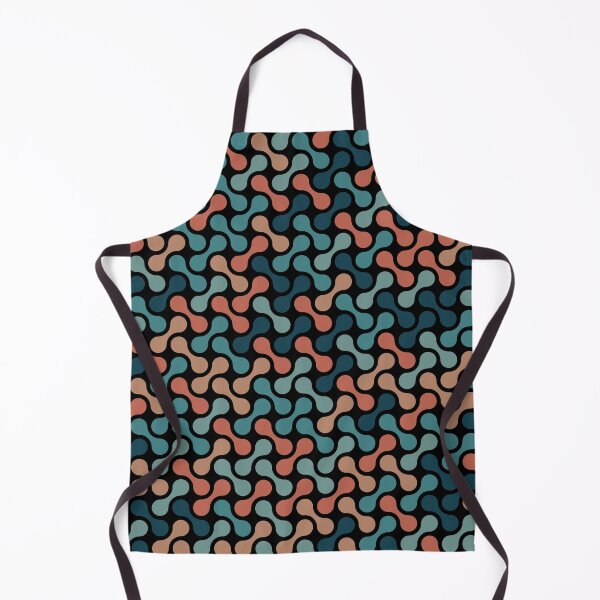 Item preview, Dumbbells & Chains Geometric Pattern – Retro 70s designed and sold by RoguePatterns.