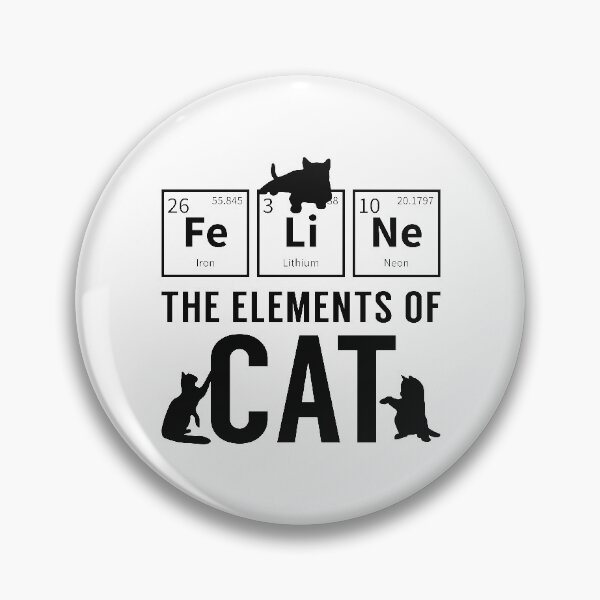 Artikelvorschau, Die Elemente der Katze entworfen und verkauft von LuckyFoxDesigns.