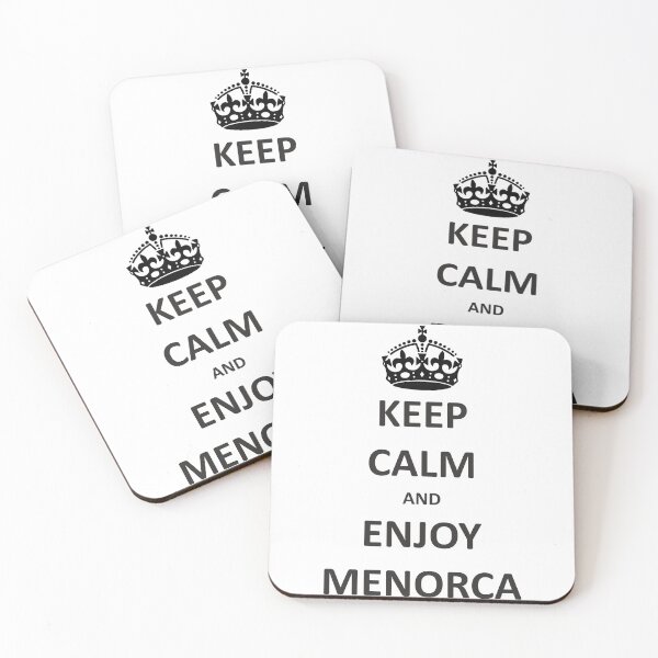 Item preview, Keep calm and enjoy Menorca designed and sold by 3coma14.