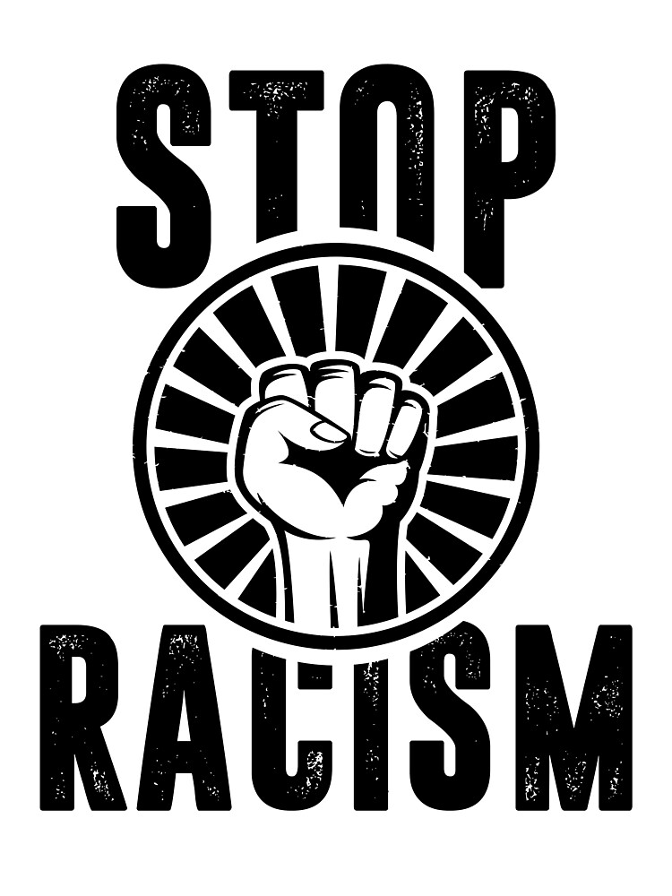 Thumbnail 3 of 3, Scarf, STOP RACISM designed and sold by RafaelLopezz.
