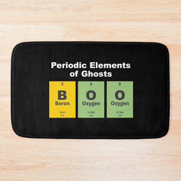 Item preview, Periodic Elements Of Ghosts - Funny Halloween Chemistry Art designed and sold by CanadianUnicorn.