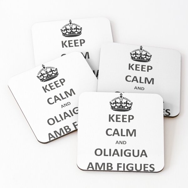 Item preview, Keep calm and oliaigua amb figues designed and sold by 3coma14.