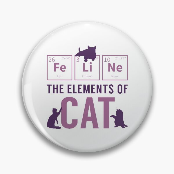 Artikelvorschau, Die Elemente der Katze entworfen und verkauft von LuckyFoxDesigns.