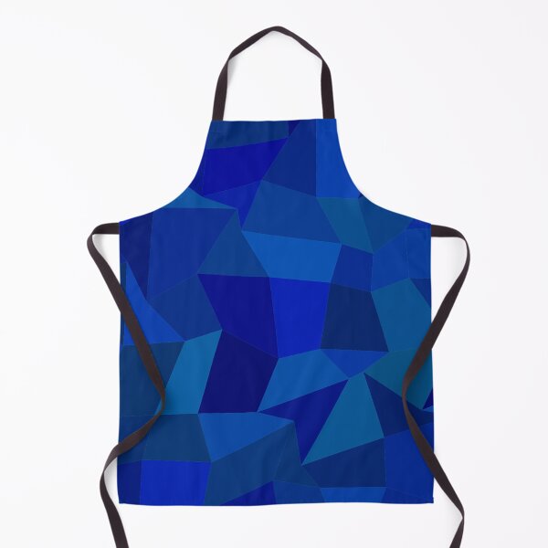 Item preview, Mosaic, blue triangles geometric pattern designed and sold by MariaMarinova.