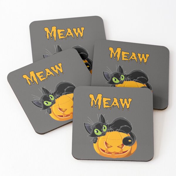 Item preview, Meaw (feline spooky) designed and sold by Nesro34.