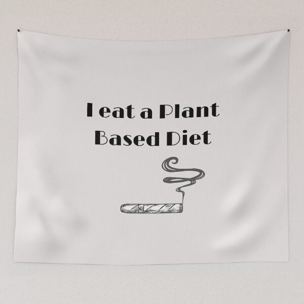 Item preview, I eat a Plant Based diet (Cigars) designed and sold by Millenial Designs.