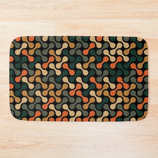 Item preview, Dumbbells & Chains Geometric Pattern – Vintage Vibes designed and sold by RoguePatterns.