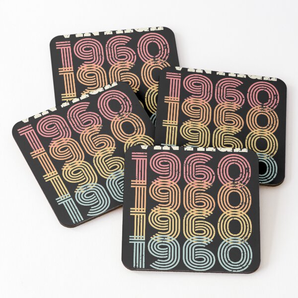 Item preview, 60th birthday gifts for men and women 1960 gift 60 years old designed and sold by Cheesybee.