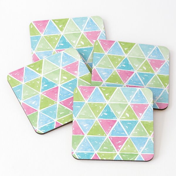 Item preview, Geometric Triangles | Palette B designed and sold by RebeccaFlaherty.