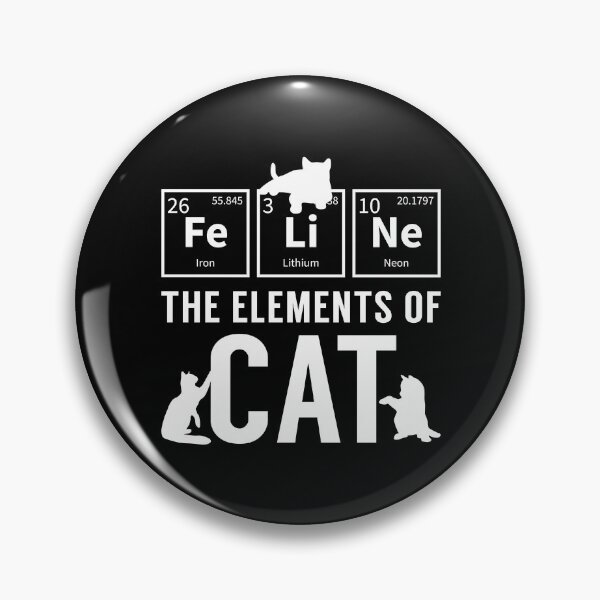 Artikelvorschau, Die Elemente der Katze entworfen und verkauft von LuckyFoxDesigns.