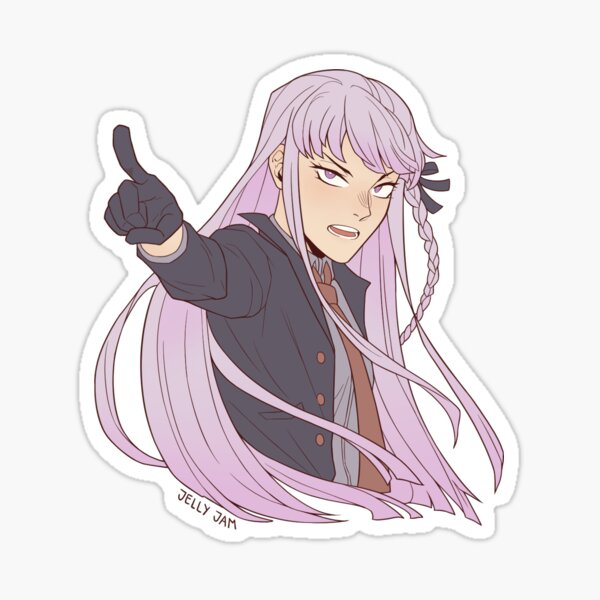 Kyoko Kirigiri (Flat Colors) Sticker