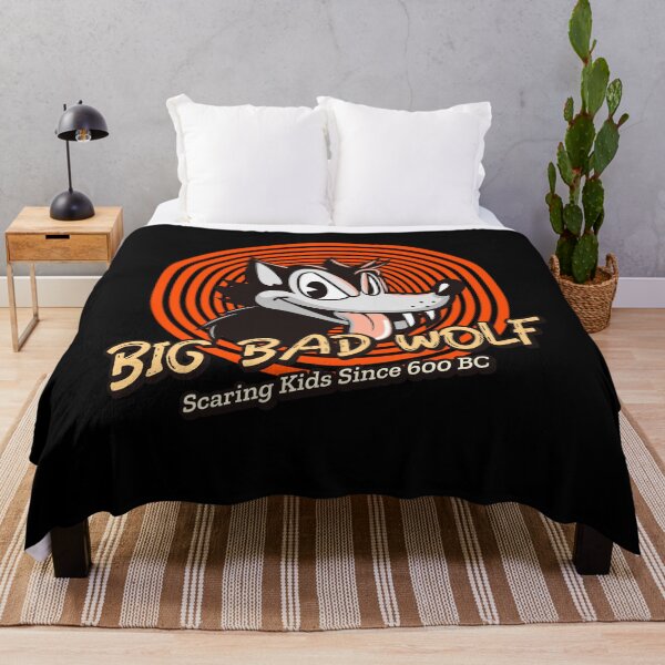 Item preview, Big Bad Wolf Funny Halloween Design Dark Version designed and sold by up4tee.